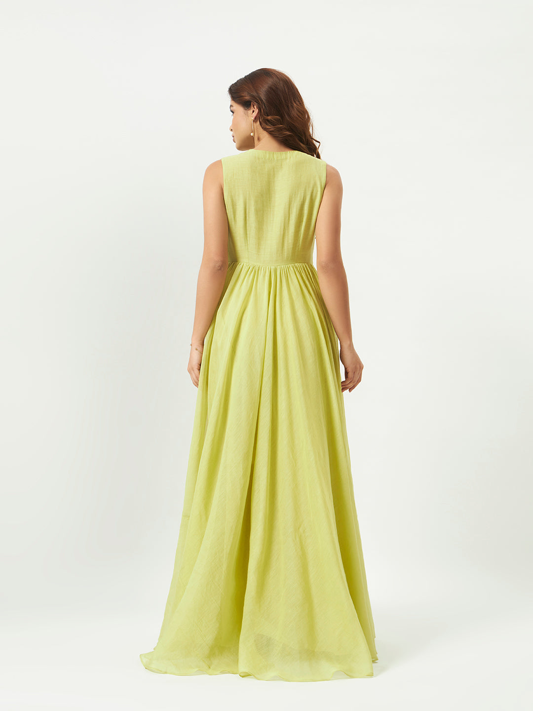 The Lime Oasis Maxi Dress
