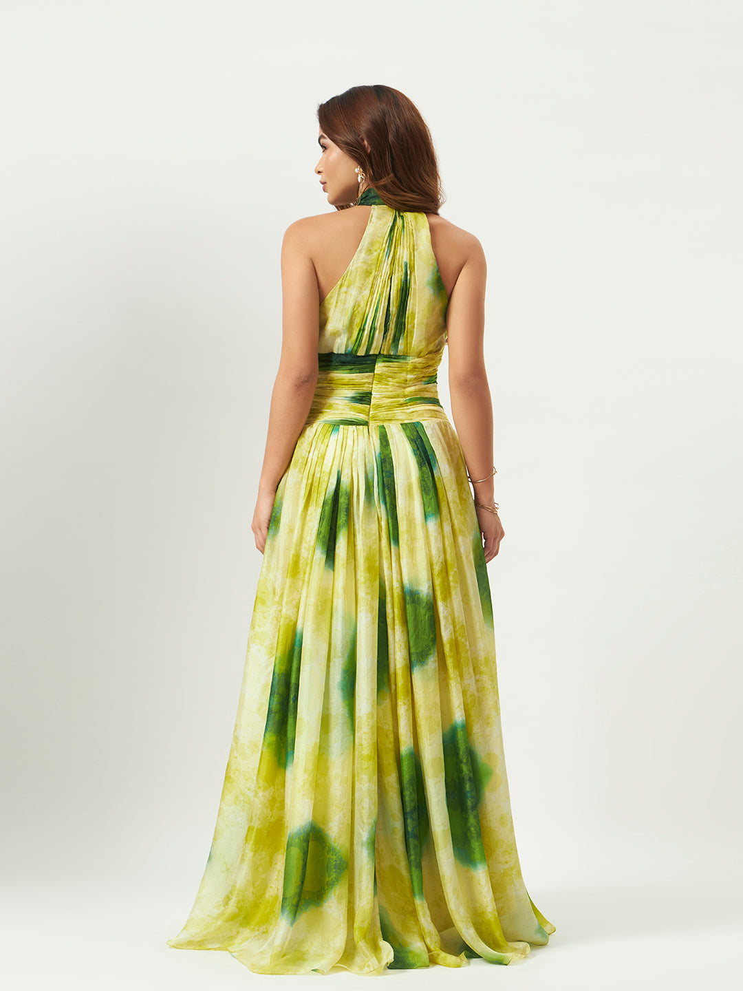 Oasis Twist Tabi Silk Maxi Dress