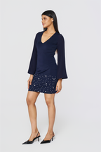 Starlight Navy Sheath Dress