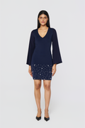 Starlight Navy Sheath Dress