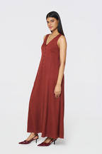Terra Button-Down Maxi