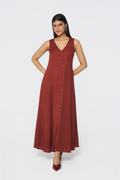 Terra Button-Down Maxi