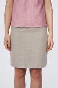 Cream Boardroom Skirt