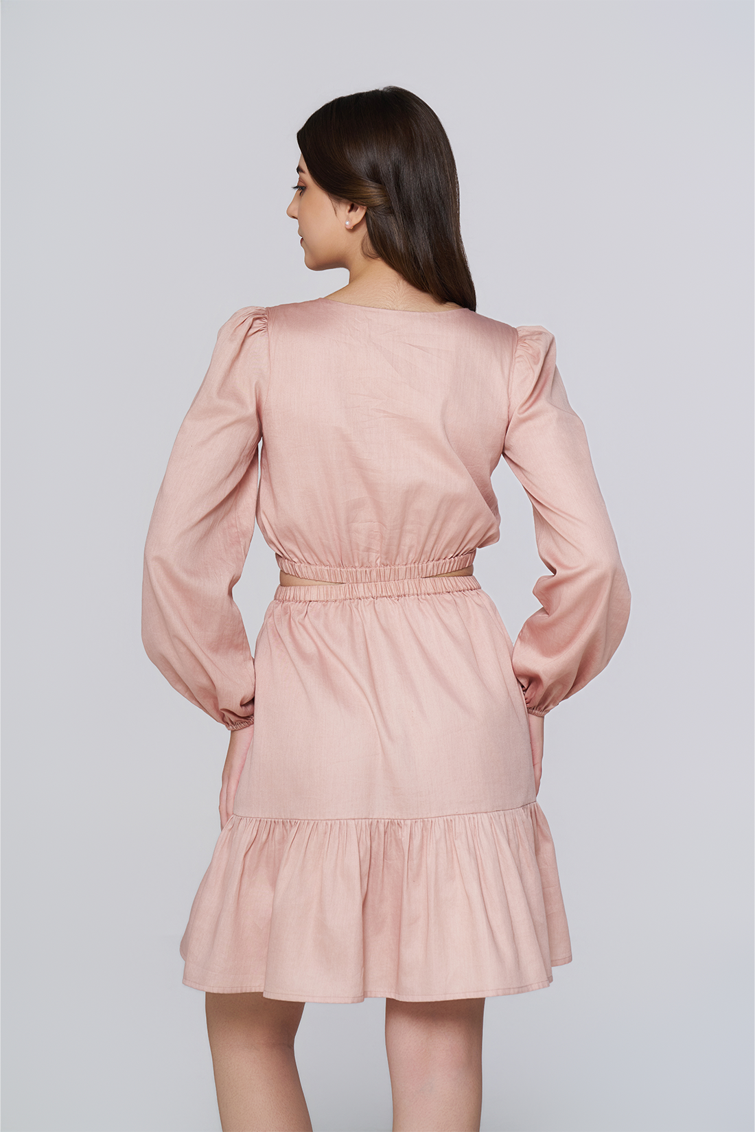 Sandstone Tiered Day Dress