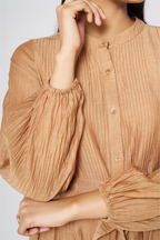 Amber Glaze Tiered Dress