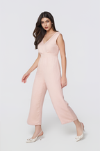 Peach Nectar Dobby Jumpsuit