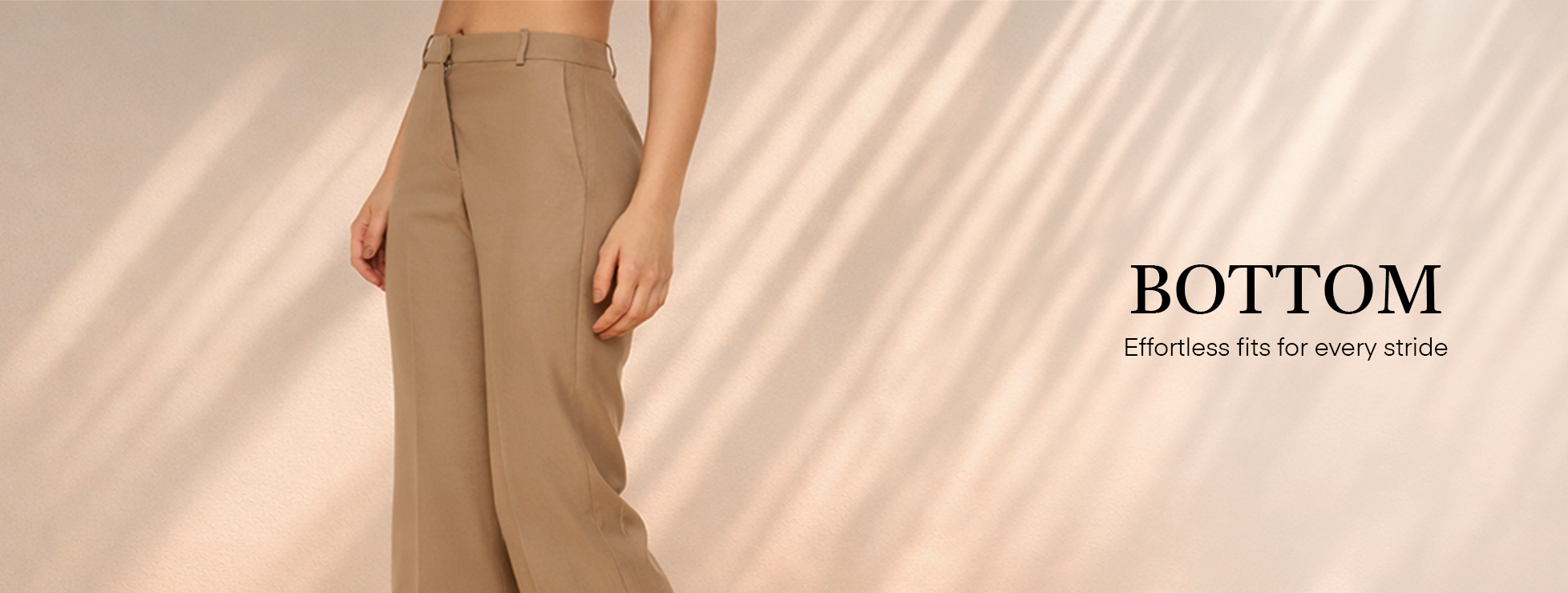 Women's bottoms — tailored trousers, skirts, and palazzos | Laxakaar