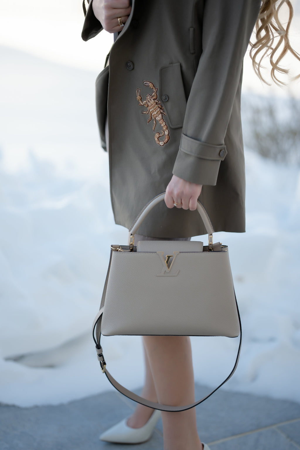 Modern Boardroom Trench Coat